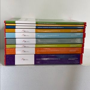 ATI nursing books (new never been used)